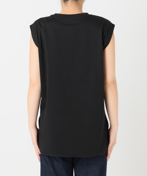 B.C STOCK(ベーセーストック)の「《追加》ウォッシャブル / 接触冷感 / ノースリーブプルオーバー(Tシャツ/カットソー・レディース・ブラック/ホワイト・FREE)」の20枚目の写真