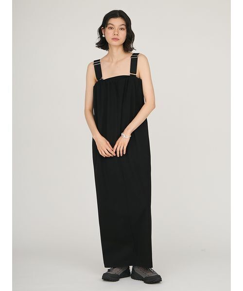 お値下げ！マムエモマ　ジャンパースカート120 マムエモア ジャンパースカート 120cm キッズ 女児 濃紺□