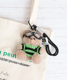 crossi（クロッシー）の「テディベアぬいぐるみ チャーム キーホルダー（チャーム）」