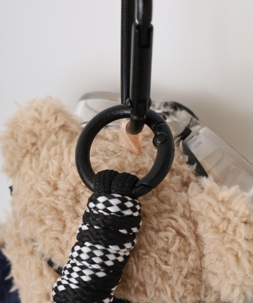 crossi(クロッシー)の「テディベアぬいぐるみ チャーム キーホルダー(チャーム・レディース・ベージュ/ベージュ系/ベージュ系1/ホワイト/ベージュ系2/ブラウン・FREE)」の15枚目の写真