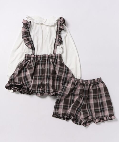 美品♡アンクルージュ♡ ハートエプロンSETUP♡チェック柄♡ ハートエプロンセットアップ（ワンピース）｜Ank Rouge（アン