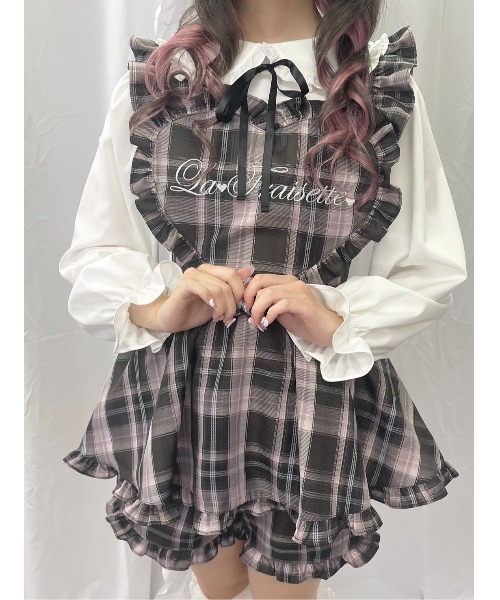 ハートエプロンセットアップ（ワンピース）｜Ank Rouge（アン