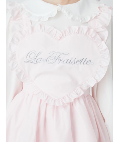 Ank Rouge（アンクルージュ）の「ハートエプロンセットアップ（ワンピース・レディース・ピンク/A/ブラック・M）」の11枚目の写真