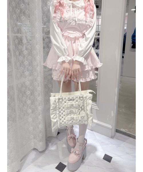 セール】ハートエプロンセットアップ（ワンピース）｜Ank Rouge（アン