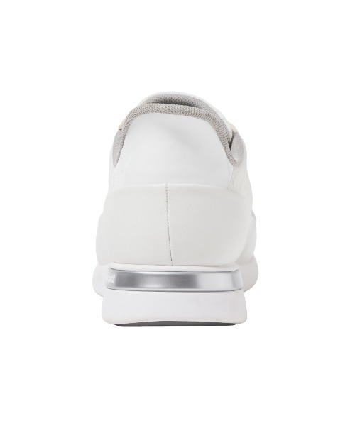 le coq sportif（ルコックスポルティフ）の「ルコックスポルティフ/LCS  セーヴル II ワイド SI さっと履けるシューズ /消臭/軽量 LU5FSN73LZ（スニーカー・レディース・ホワイト×ホワイト/ピンク系/ブラック×ホワイト・22.5cm/23.5cm/24.5cm/23.0cm/24.0cm/25.0cm）」の6枚目の写真
