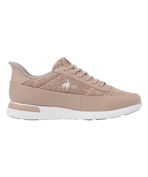 le coq sportif（ルコックスポルティフ）の「ルコックスポルティフ/LCS  セーヴル II ワイド SI さっと履けるシューズ /消臭/軽量 LU5FSN73LZ（スニーカー・レディース・ホワイト×ホワイト/ピンク系/ブラック×ホワイト・22.5cm/23.5cm/24.5cm/23.0cm/24.0cm/25.0cm）」の12枚目の写真
