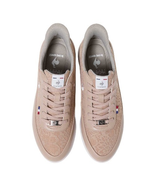 le coq sportif（ルコックスポルティフ）の「ルコックスポルティフ/LCS  セーヴル II ワイド SI さっと履けるシューズ /消臭/軽量 LU5FSN73LZ（スニーカー・レディース・ホワイト×ホワイト/ピンク系/ブラック×ホワイト・22.5cm/23.5cm/24.5cm/23.0cm/24.0cm/25.0cm）」の15枚目の写真