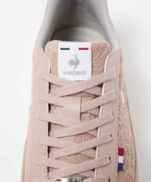le coq sportif（ルコックスポルティフ）の「ルコックスポルティフ/LCS  セーヴル II ワイド SI さっと履けるシューズ /消臭/軽量 LU5FSN73LZ（スニーカー・レディース・ホワイト×ホワイト/ピンク系/ブラック×ホワイト・22.5cm/23.5cm/24.5cm/23.0cm/24.0cm/25.0cm）」の17枚目の写真