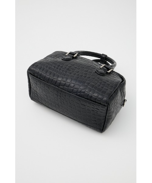 MOUSSY(マウジー)の「F/CROCO MINI ボストンバッグ(ボストンバッグ・レディース・ブラック/ライトピンク・FREE)」の10枚目の写真