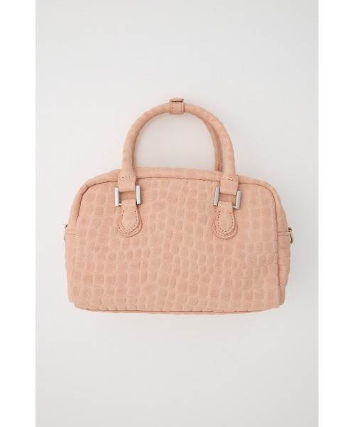 MOUSSY(マウジー)の「F/CROCO MINI ボストンバッグ(ボストンバッグ・レディース・ブラック/ライトピンク・FREE)」の19枚目の写真