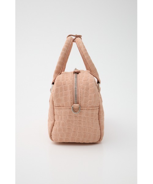 MOUSSY(マウジー)の「F/CROCO MINI ボストンバッグ(ボストンバッグ・レディース・ブラック/ライトピンク・FREE)」の21枚目の写真