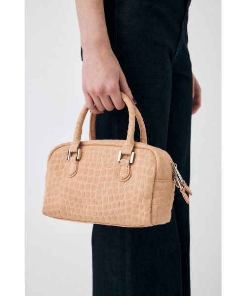 MOUSSY(マウジー)の「F/CROCO MINI ボストンバッグ(ボストンバッグ・レディース・ブラック/ライトピンク・FREE)」の15枚目の写真