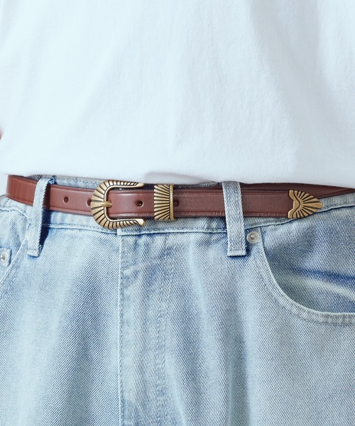 Wrangler（ラングラー）の「【Wrangler】NARROW BELT（ベルト・メンズ・ブラック/ブラウン・30/34）」の9枚目の写真