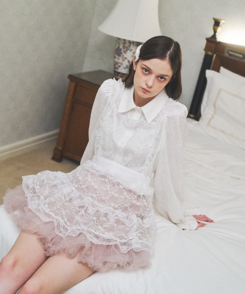 推し活チュールエプロンワンピース（ワンピース）｜Lovilyn