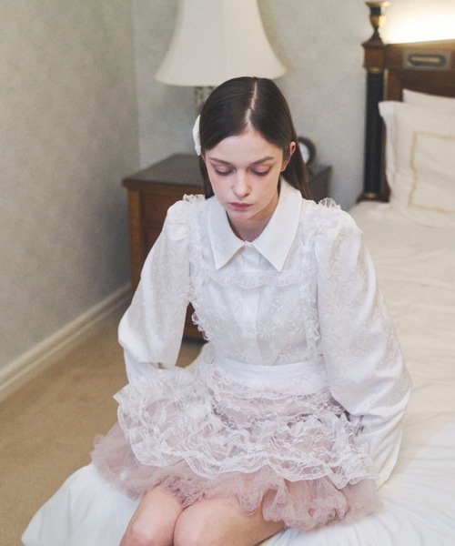 セール】推し活チュールエプロンワンピース（ワンピース）｜Lovilyn