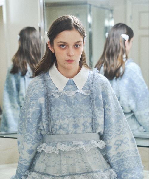 セール】推し活チュールエプロンワンピース（ワンピース）｜Lovilyn