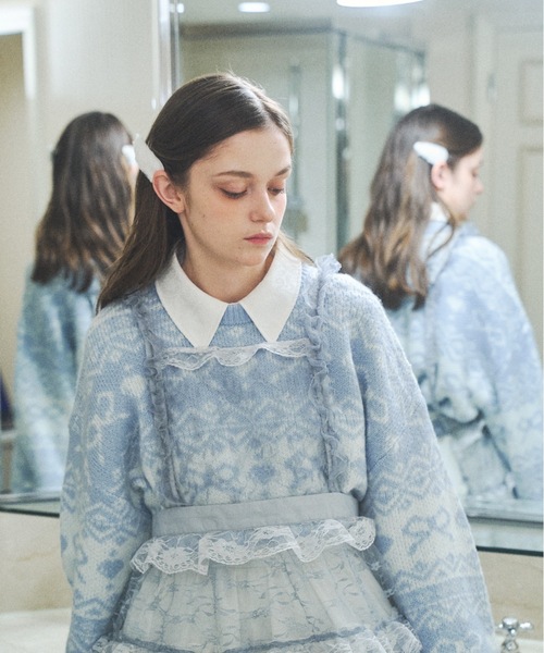 セール】推し活チュールエプロンワンピース（ワンピース）｜Lovilyn