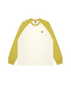AAPE NOW RAGLAN LONG SLEEVE TEE