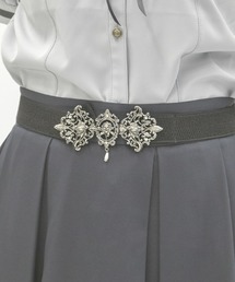 axes femme | ローズカメオ細ゴムベルト(ベルト)