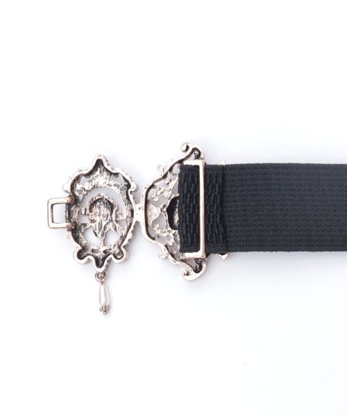 axes femme（アクシーズファム）の「ローズカメオ細ゴムベルト（ベルト・レディース・ゴールド/シルバー・FREE）」の8枚目の写真