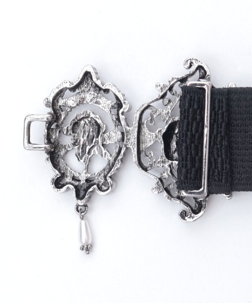 axes femme（アクシーズファム）の「ローズカメオ細ゴムベルト（ベルト・レディース・ゴールド/シルバー・FREE）」の15枚目の写真