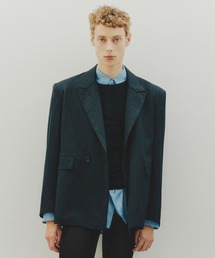 Juha（ユハ）の「PINSTRIPE STRUCTURED JACKET（テーラードジャケット）」