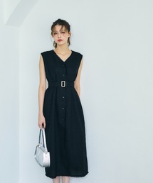 12Twelve Agenda | ドライツイードノースリワンピース(ワンピース)