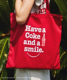 Coca Cola | 【Coca-Cola】ロゴプリントトートバッグ(トートバッグ)