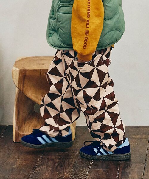 ジュニア対応】総柄ツイルワイドパンツ（その他パンツ）｜p