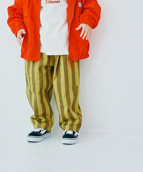 ジュニア対応】総柄ツイルワイドパンツ（その他パンツ）｜p.premier