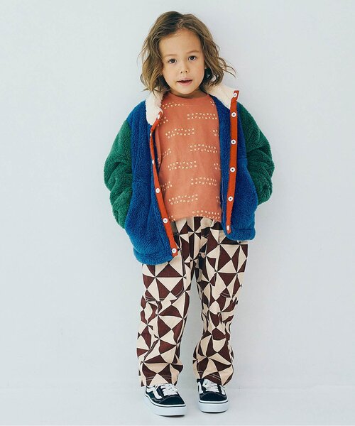 ジュニア対応】総柄ツイルワイドパンツ（その他パンツ）｜p