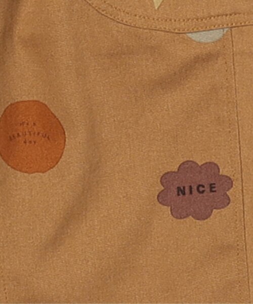 p.premier（ピードットプルミエ）の「【ジュニア対応】総柄ツイルワイドパンツ（その他パンツ・キッズ・ブラック/アイボリー/カーキ/サックスブルー/ブラウン/キャメル/レッド/イエロー・80/90/100/110/120/130/140）」の14枚目の写真