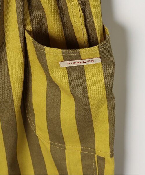 p.premier（ピードットプルミエ）の「【ジュニア対応】総柄ツイルワイドパンツ（その他パンツ・キッズ・ブラック/アイボリー/カーキ/サックスブルー/ブラウン/キャメル/レッド/イエロー・80/90/100/110/120/130/140）」の21枚目の写真