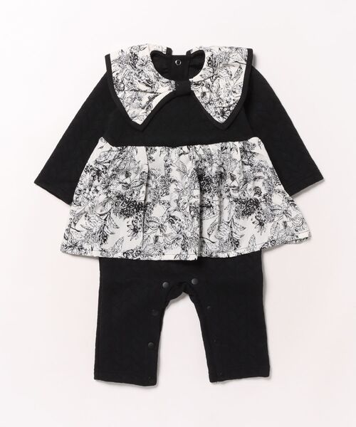 maarook(マルーク)の「ケーブル接結ノスタルジックロンパース(ロンパース・キッズ・ブラック・80cm/70cm)」の8枚目の写真