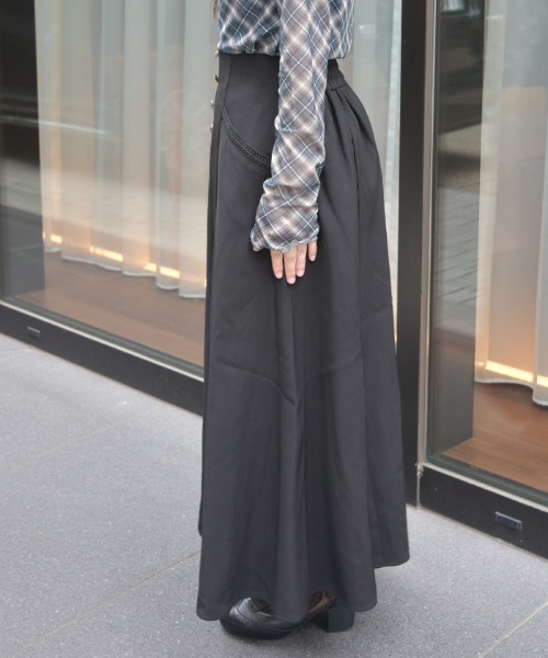 セール】連ボタンフレアスカート（スカート）｜axes femme（アクシーズ