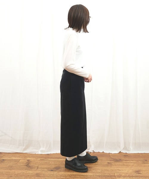 fig Ｌondon（フィグロンドン）の「Hi-twist Milano mini turtle（Tシャツ/カットソー・レディース・ブラック/ホワイト/イエロー・FREE）」の12枚目の写真