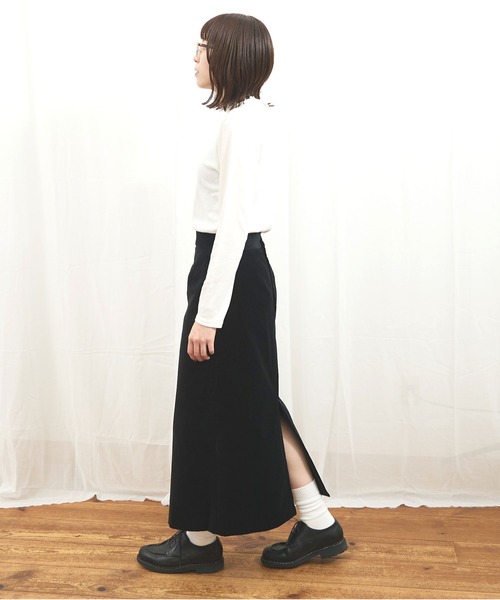 fig Ｌondon（フィグロンドン）の「Hi-twist Milano mini turtle（Tシャツ/カットソー・レディース・ブラック/ホワイト/イエロー・FREE）」の22枚目の写真