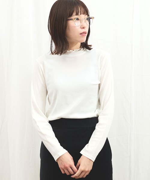 fig Ｌondon（フィグロンドン）の「Hi-twist Milano mini turtle（Tシャツ/カットソー・レディース・ブラック/ホワイト/イエロー・FREE）」の6枚目の写真