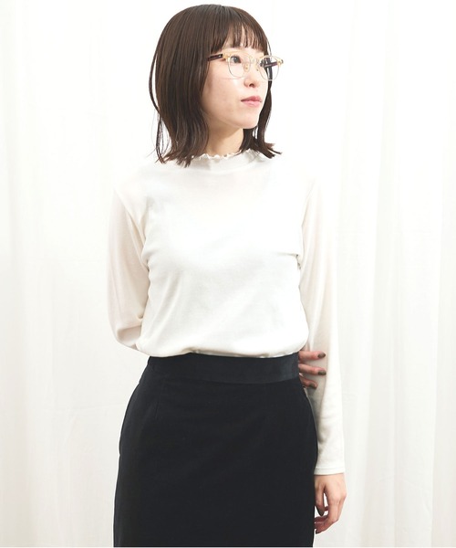 fig Ｌondon（フィグロンドン）の「Hi-twist Milano mini turtle（Tシャツ/カットソー・レディース・ブラック/ホワイト/イエロー・FREE）」の8枚目の写真