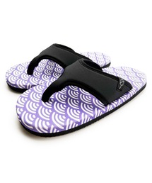 USETSU（ウセツ）の「USETSU ウセツ ウォータプルーフ リカバディー トング サンダル Setta "雪駄"  和柄 昇華プリント Made in Japan（サンダル）」