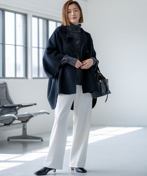 セール】【見上愛さん着用/Oggi12月号掲載】ウールライトリバー