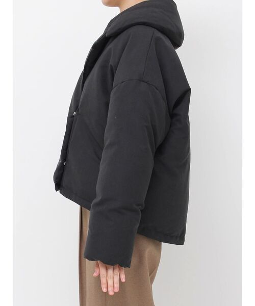 LAGUNAMOON（ラグナムーン）の「ダブルショートアライドダウン（ダウンジャケット/コート・レディース・アイボリー/ブラック/ブラウン・FREE）」の18枚目の写真