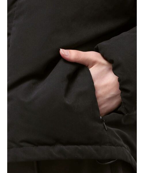 LAGUNAMOON（ラグナムーン）の「ダブルショートアライドダウン（ダウンジャケット/コート・レディース・アイボリー/ブラック/ブラウン・FREE）」の22枚目の写真