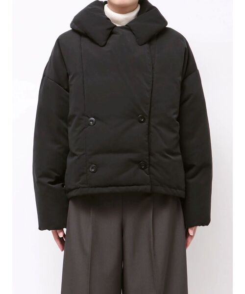 LAGUNAMOON（ラグナムーン）の「ダブルショートアライドダウン（ダウンジャケット/コート・レディース・アイボリー/ブラック/ブラウン・FREE）」の19枚目の写真