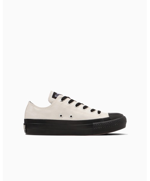 CONVERSE ALL STAR(コンバースオールスター)の「ALL STAR PLTS HEARTEYELET BP OX / オールスター PLTS ハートアイレット BP OX(スニーカー・レディース・ホワイト×ブラック・6/5.5/5/4.5/4/3.5/3)」の3枚目の写真