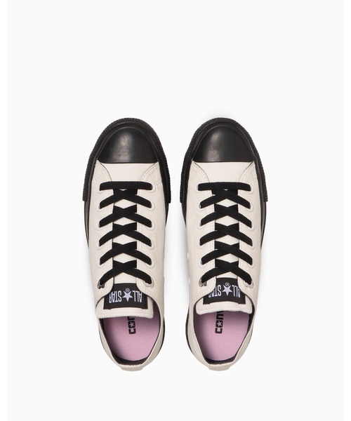 CONVERSE ALL STAR(コンバースオールスター)の「ALL STAR PLTS HEARTEYELET BP OX / オールスター PLTS ハートアイレット BP OX(スニーカー・レディース・ホワイト×ブラック・6/5.5/5/4.5/4/3.5/3)」の4枚目の写真