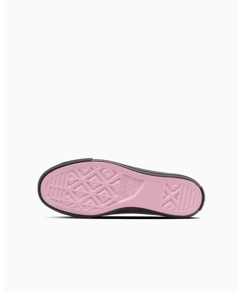 CONVERSE ALL STAR(コンバースオールスター)の「ALL STAR PLTS HEARTEYELET BP OX / オールスター PLTS ハートアイレット BP OX(スニーカー・レディース・ホワイト×ブラック・6/5.5/5/4.5/4/3.5/3)」の6枚目の写真