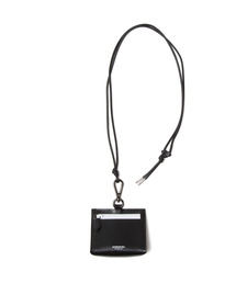 yoshiokubo（ヨシオクボ）の「yoshiokubo ヨシオクボ / YK Pocket Pod 牛革ガラスレザーAirPodsケース イヤフォンケース / YES25903（キーホルダー）」