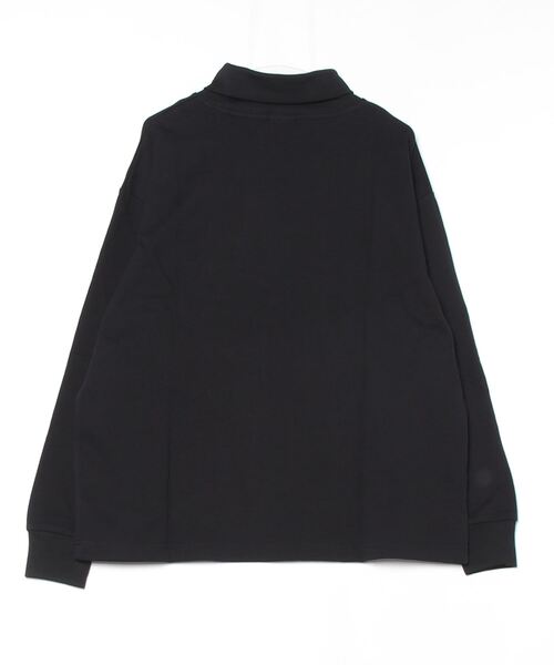 PARROTT CANVAS(パロットキャンバス)の「PCM High-neck L/S T-shirt(Tシャツ/カットソー・レディース・ブラック・FREE)」の4枚目の写真
