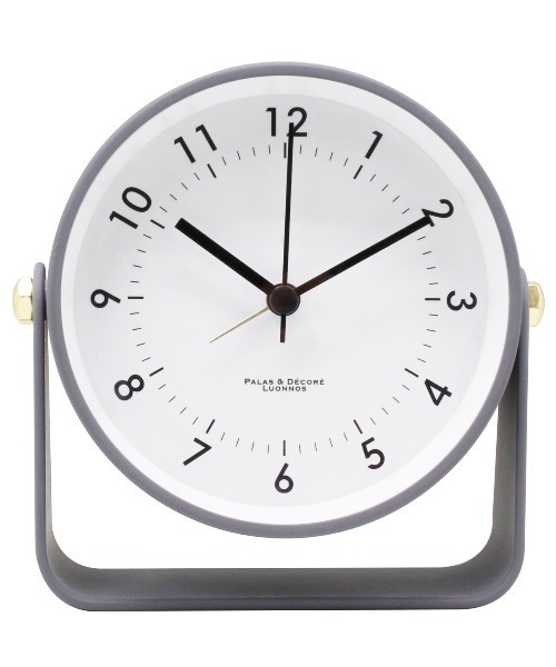 salle de bal（サルデバル）の「【 Lipad / リパド 】アラームクロック　PDI（置時計・レディース・ピンク/グリーン/ホワイト/グレー・FREE）」の2枚目の写真